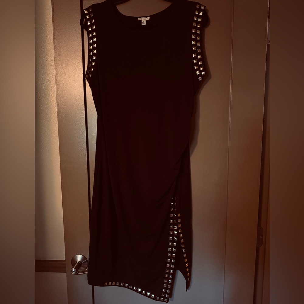 Haani Black Studded Dress